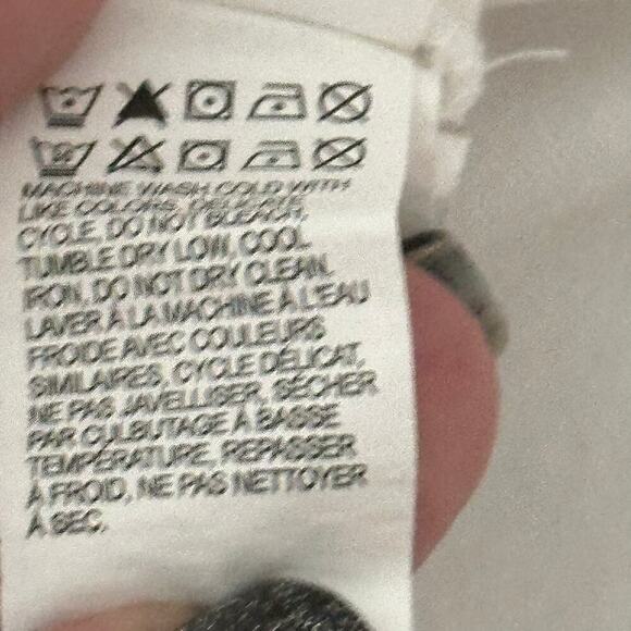 Lucky Brand Cotton Blend Embroidered Short Sleeve Peasant Top (XL) - Picture 10 of 10